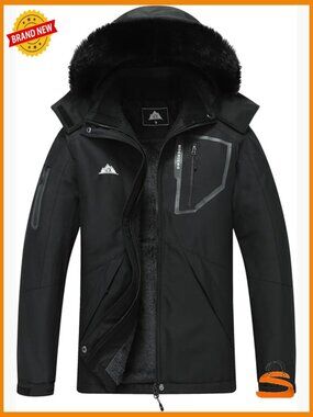Waterproof Snow Ski Jacket Warm Insulated Winter Coat Snowboarding Hiking